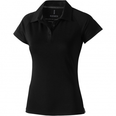 Logo trade promotional giveaways image of: Ottawa short sleeve women's cool fit polo