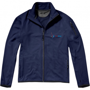 Logo trade advertising products picture of: Mani men's performance full zip fleece jacket