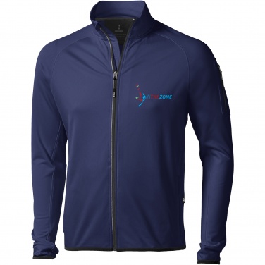 Logo trade advertising products picture of: Mani men's performance full zip fleece jacket
