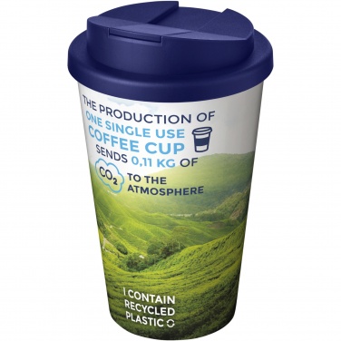 Logo trade business gifts image of: Brite-Americano® 350 ml tumbler with spill-proof lid