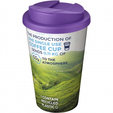Logotrade promotional giveaway image of: Brite-Americano® 350 ml tumbler with spill-proof lid