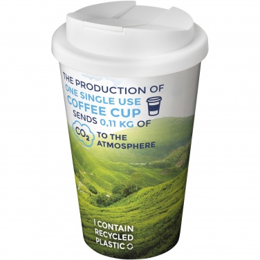 Logo trade business gift photo of: Brite-Americano® 350 ml tumbler with spill-proof lid