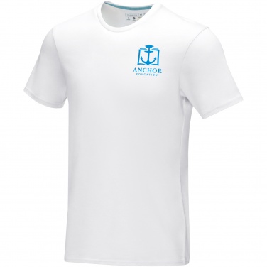 Logo trade promotional products picture of: Azurite short sleeve men’s organic t-shirt