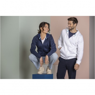 Logo trade promotional giveaways picture of: Ruby men’s organic recycled full zip hoodie