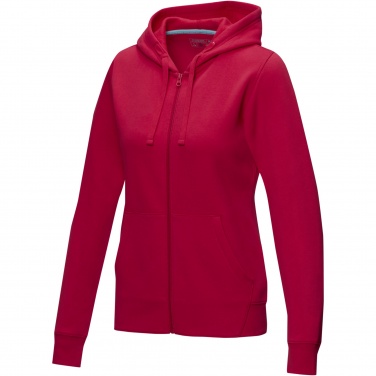 Logotrade promotional product image of: Ruby women’s organic recycled full zip hoodie