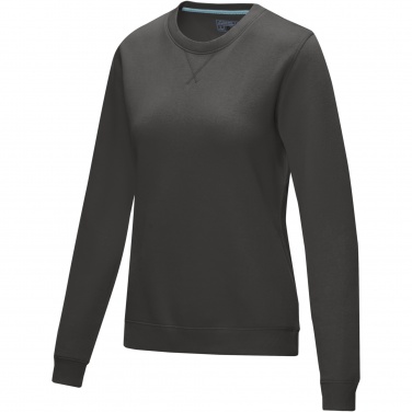 Logotrade promotional product picture of: Jasper women’s organic recycled crewneck sweater