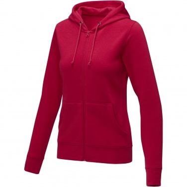 Logo trade business gift photo of: Theron women’s full zip hoodie