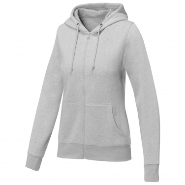 Logo trade business gifts image of: Theron women’s full zip hoodie