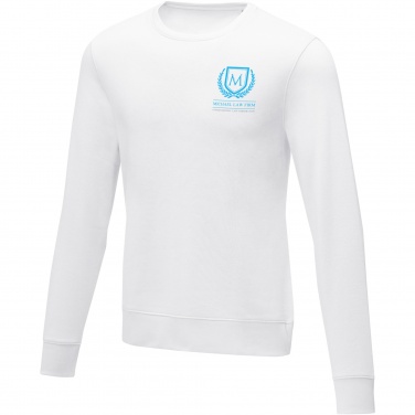 Logo trade business gift photo of: Zenon men’s crewneck sweater