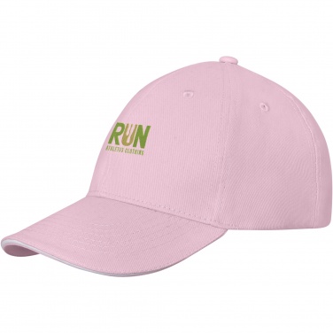 Logo trade promotional items picture of: Darton 6 panel sandwich cap