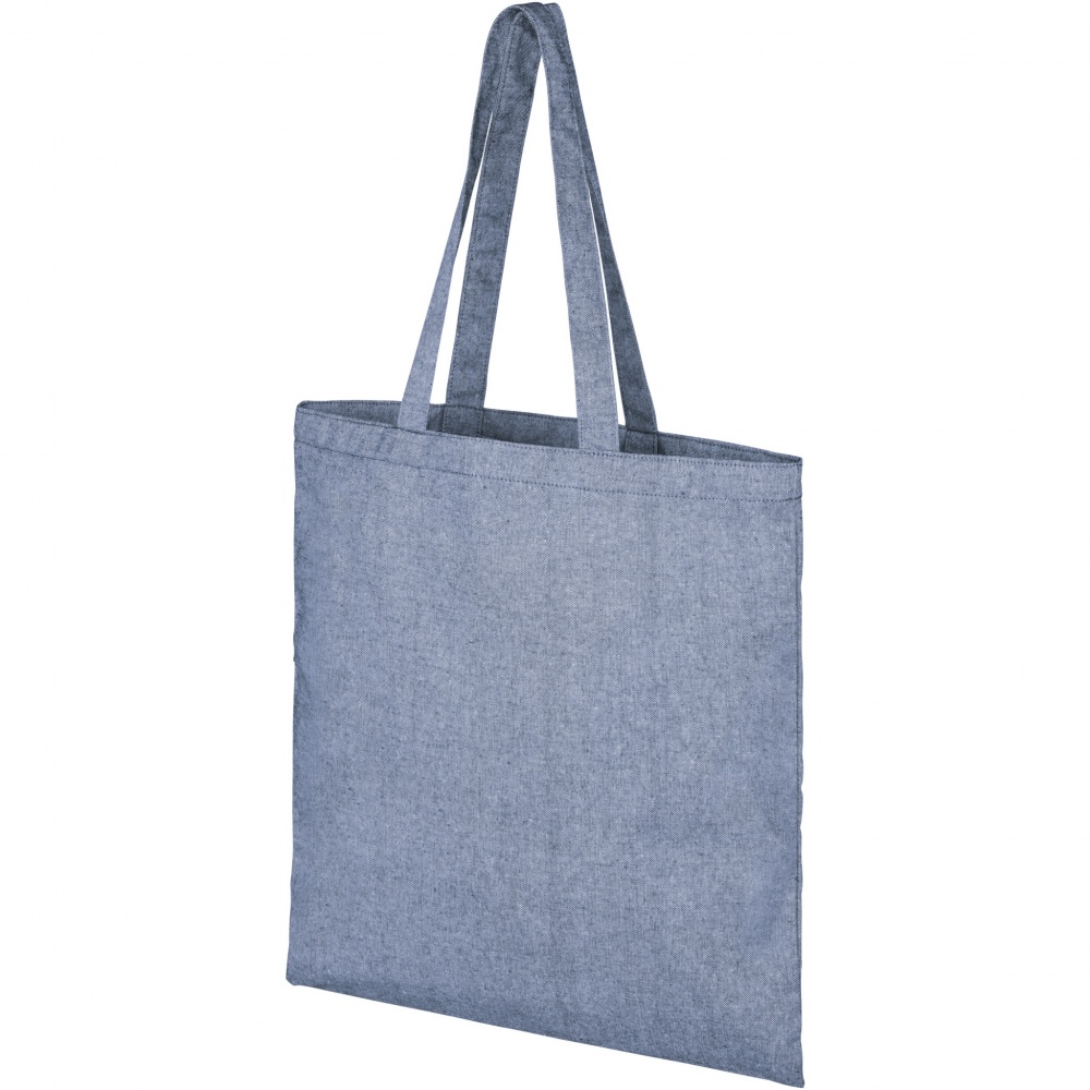 Logotrade promotional merchandise picture of: Pheebs 210 g/m² recycled tote bag 7L