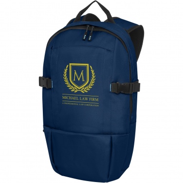 Logotrade promotional product picture of: Baikal 15" GRS RPET laptop backpack 8L