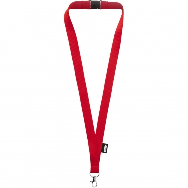 Logotrade promotional item picture of: Tom recycled PET lanyard with breakaway closure