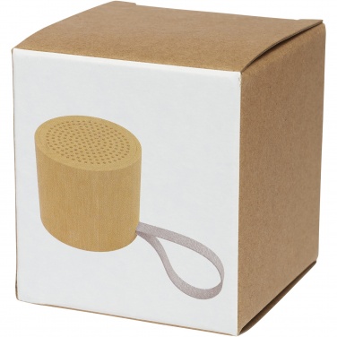 Logo trade promotional gifts image of: Lako bamboo Bluetooth® speaker 