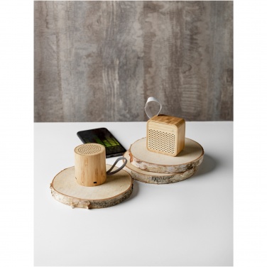 Logo trade advertising products image of: Arcana bamboo Bluetooth® speaker