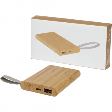 Logotrade advertising product picture of: Tulda 5000 mAh bamboo power bank