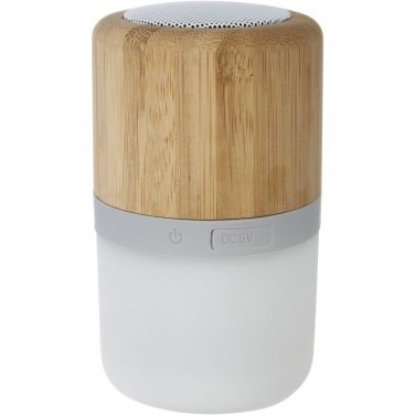 Logotrade corporate gift picture of: Aurea bamboo Bluetooth® speaker with light 