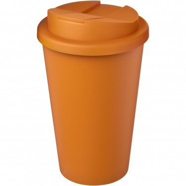 Logotrade advertising product picture of: Americano® Eco 350 ml recycled tumbler with spill-proof lid