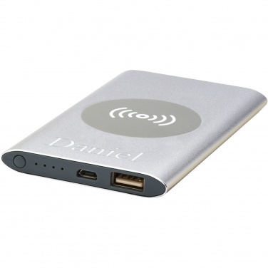 Logo trade promotional items image of: Juice 4000mAh wireless power bank 