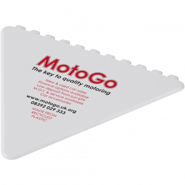 Logotrade promotional item picture of: Frosty triangular recycled plastic ice scraper
