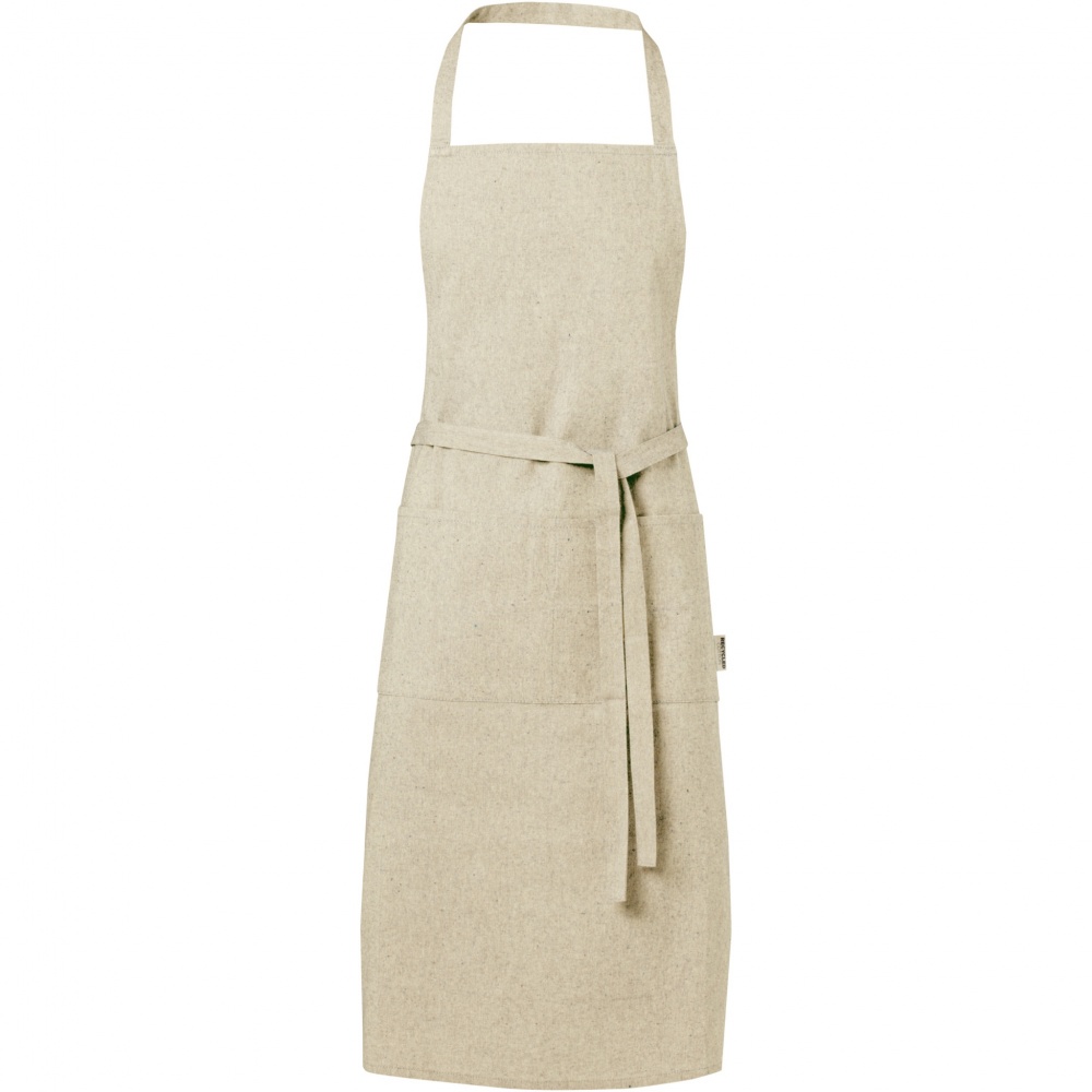 Logo trade promotional merchandise photo of: Pheebs 200 g/m² recycled cotton apron