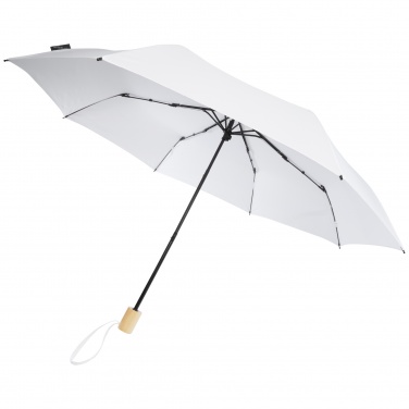 Logo trade promotional products picture of: Birgit 21'' foldable windproof recycled PET umbrella