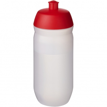 Logo trade promotional items image of: HydroFlex™ Clear 500 ml squeezy sport bottle