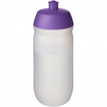 Logo trade corporate gifts picture of: HydroFlex™ Clear 500 ml squeezy sport bottle