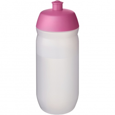 Logotrade promotional giveaway image of: HydroFlex™ Clear 500 ml squeezy sport bottle