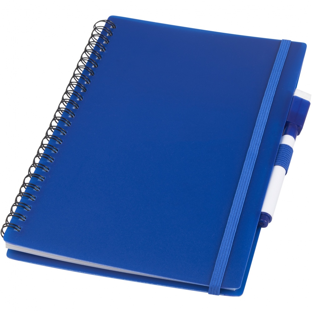 Logo trade promotional giveaways image of: Pebbles reference reusable notebook