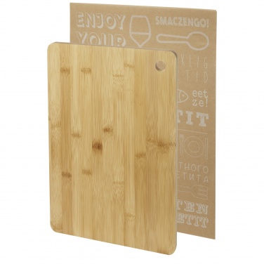 Logo trade corporate gifts image of: Harp bamboo cutting board