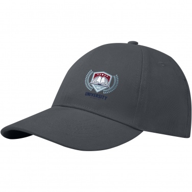 Logo trade advertising products image of: Trona 6 panel GRS recycled cap