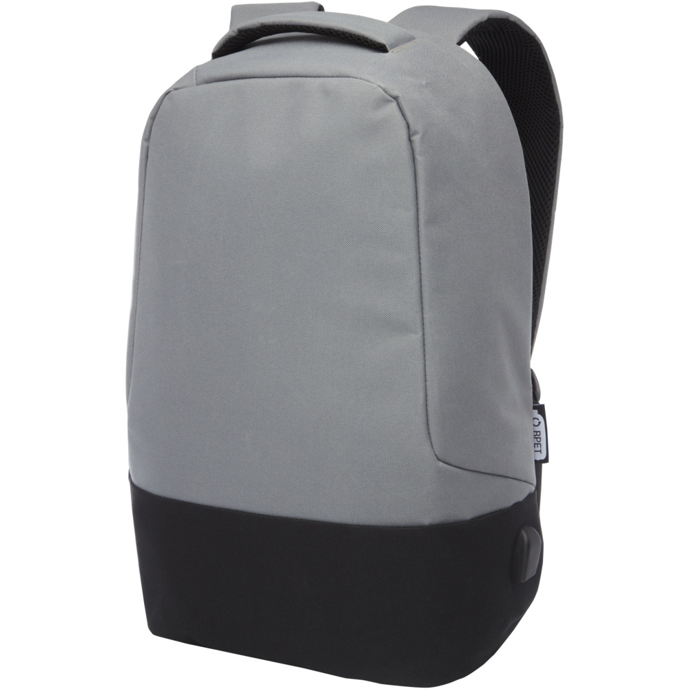 Logotrade corporate gift image of: Cover GRS RPET anti-theft backpack 18L