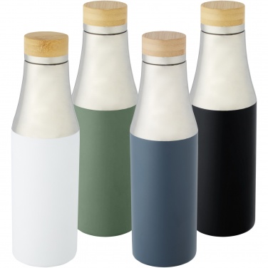 Logotrade promotional giveaway picture of: Hulan 540 ml copper vacuum insulated stainless steel bottle with bamboo lid