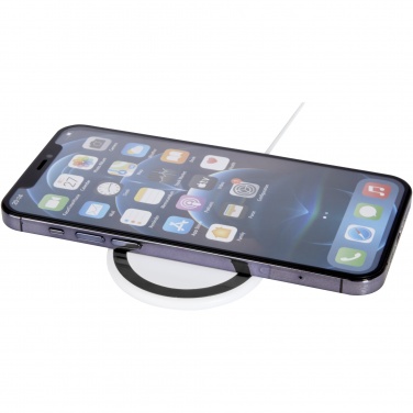 Logo trade promotional merchandise picture of: Peak 10W magnetic wireless charging pad