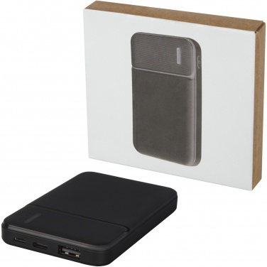 Logo trade promotional giveaways image of: Loop 5000 mAh recycled plastic power bank
