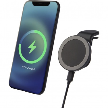 Logotrade promotional gift image of: Magclick 10W wireless magnetic car charger