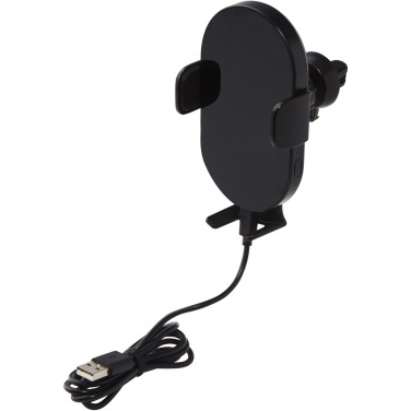 Logo trade corporate gift photo of: Pilot 15W wireless automatic car charger 