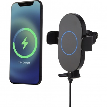 Logotrade promotional gifts photo of: Pilot 15W wireless automatic car charger 