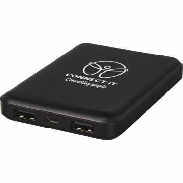 Logotrade promotional products photo of: Gleam 5000 mAh ultra slim light-up power bank