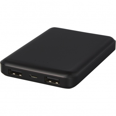 Logotrade promotional merchandise photo of: Gleam 5000 mAh ultra slim light-up power bank