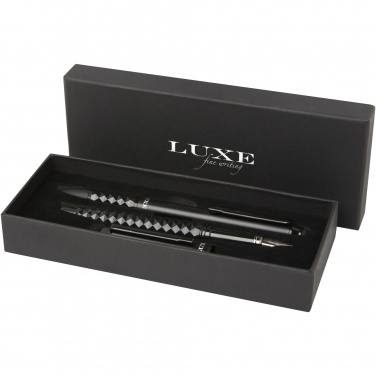 Logotrade corporate gift image of: Tactical Dark duo pen gift box