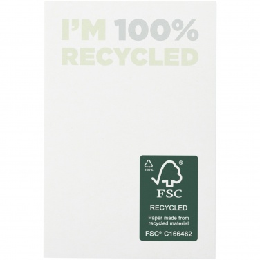 Logotrade promotional giveaways photo of: Sticky-Mate® recycled sticky notes 50 x 75 mm