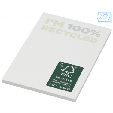 Logotrade promotional giveaway picture of: Sticky-Mate® recycled sticky notes 50 x 75 mm