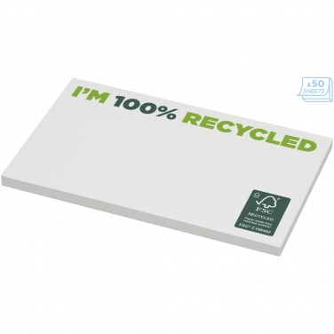 Logotrade promotional merchandise image of: Sticky-Mate® recycled sticky notes 127 x 75 mm