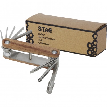 Logo trade advertising products picture of: Fixie 8-function wooden bicycle multi-tool
