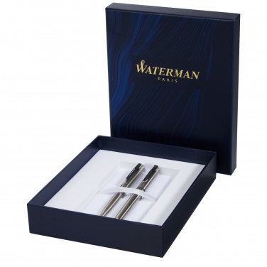 Logo trade promotional product photo of: Waterman duo pen gift box