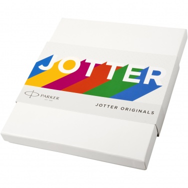 Logo trade advertising products image of: Parker Classic notebook and Parker pen gift box