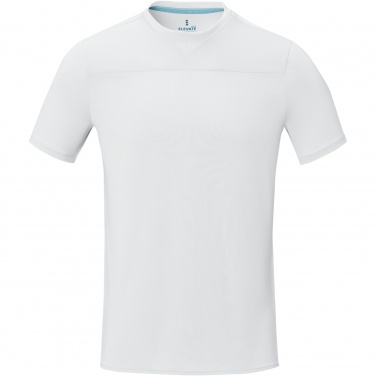 Logo trade promotional gifts image of: Borax short sleeve men's GRS recycled cool fit t-shirt