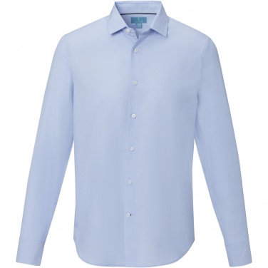 Logo trade promotional products picture of: Cuprite long sleeve men's organic shirt